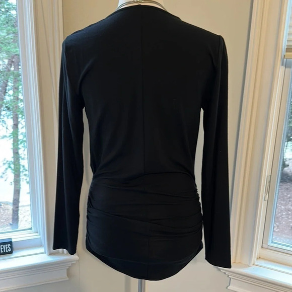 J Crew Ruched Wrap Tee, NWOT - Picture 5 of 7